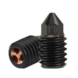0.4mm CHT Hardened Steel Nozzle for Bambulab X1C, P1S Filament for 3D Printer