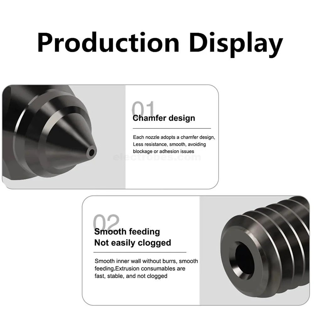 0.4mm-hardened-steel-nozzle-for-creality-k1-k1-max-elegoo-neptune-3-4-in-Pakistan.jpg 0.4mm Hardened Steel Nozzle High Speed M6 1.75mm Filament for 3D Printer - Image 3
