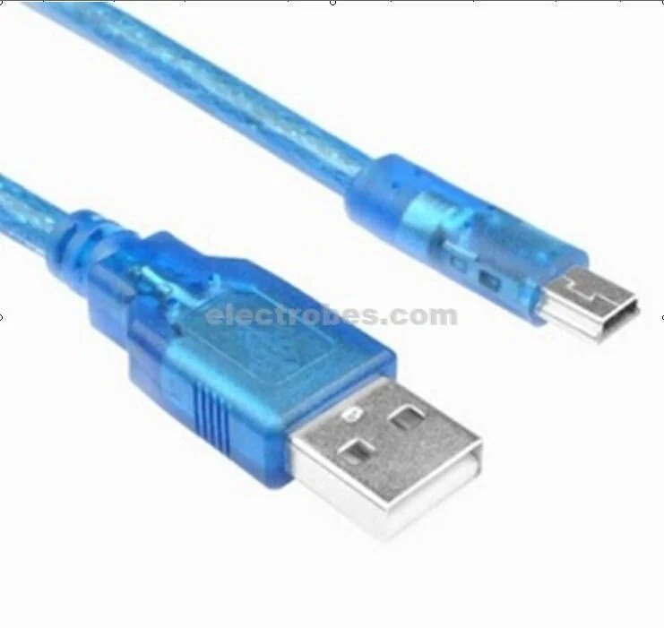 1-64FT-font-b-Mini-b-font-USB-Cable-0-3m-for-font-b-Arduino-b.jpg Arduino Nano USB 2.0 to USB 2.0 Mini B Cable - Image 3
