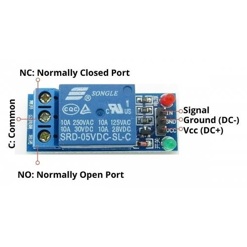 1-Channel-5V-Relay-Module-Low-Level-Trigger-Without-Optocoupler-with-indicator-in-Pakistan.jpg 5V 1 Channel 240VAC NO/NC 2 State Relay Module - Image 4