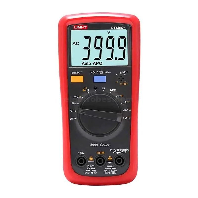 136.jpg UNI-T UT136C+ Digital Multimeter Voltage Current Capacitance and Temperature Meter