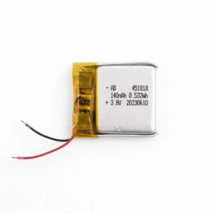 140mAh 3.7V 1S Rechargeable Lithium-ion Battery li ion Lithium li-ion Battery