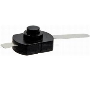 Black On/Off Mini Push Button Switch for Electric Torch Switch