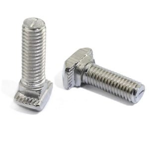 M5 T Slot Drop-in Bolt, Hammer Head T-Bolt T Shape Stud 20 Series