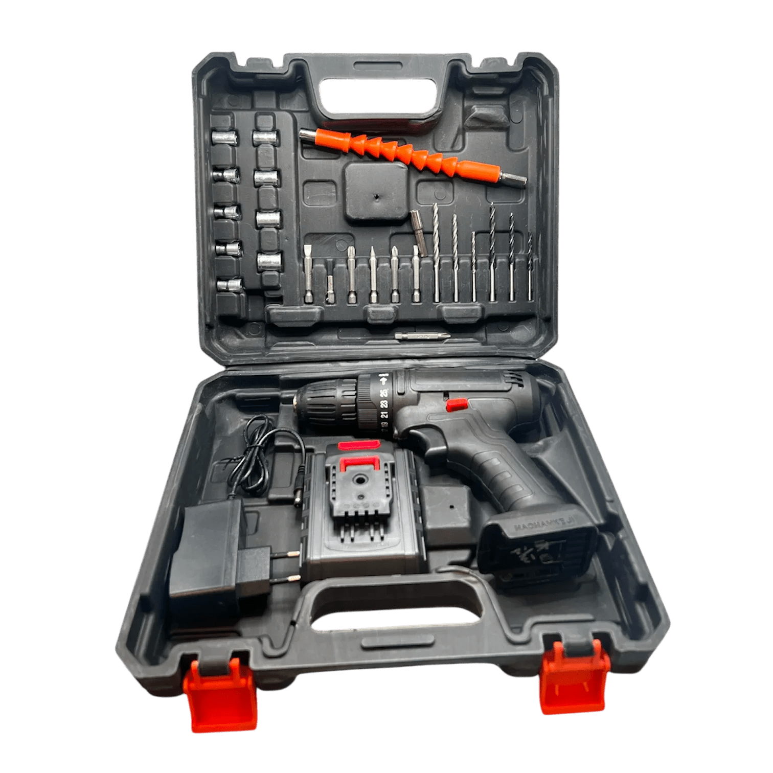 21v-rechargeable-cordless-impact-drill-set-multifunctional-electric-screwdriver-home-portable-lithium-battery-power-tool-kits-copy-at-best-price-in-pakistan.png Rechargeable Cordless Impact Drill Set Multifunctional Electric Screwdriver Home Portable Lithium Battery Power Tool Kit - Image 2