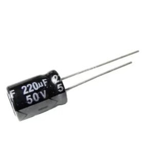 220uF 50V Electrolytic Capacitor