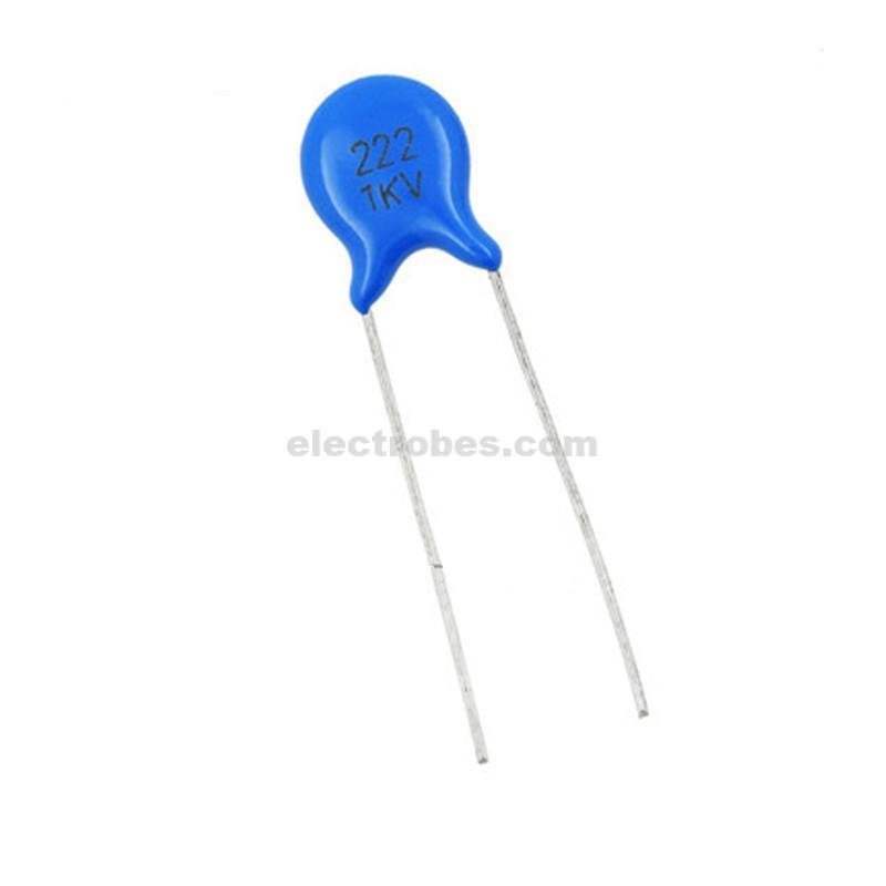 222.jpg 222K 2KV High Voltage Ceramic Disk Capacitor