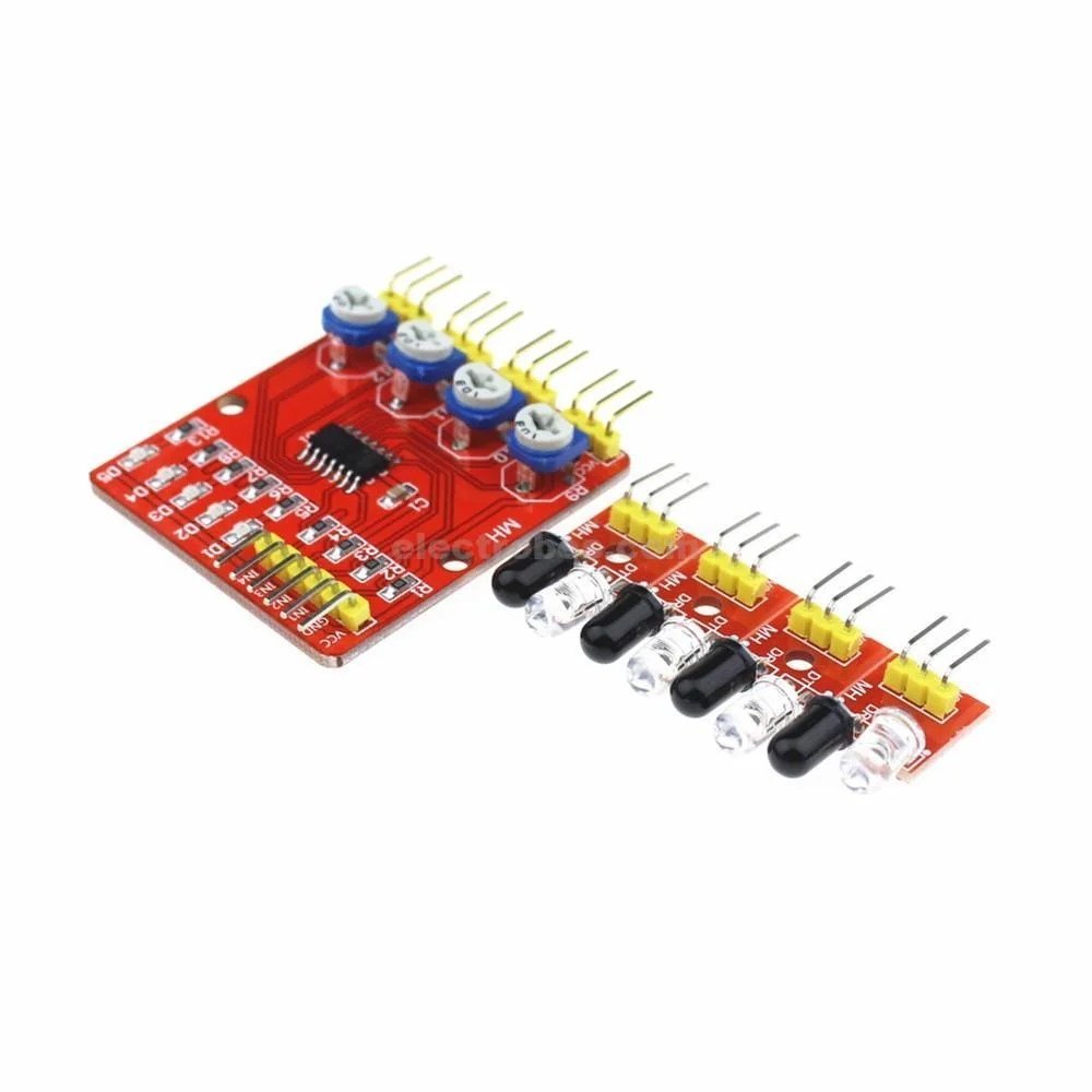 2379-1.jpg 4 Way IR Line Tracking / Following Sensor Module - Image 2