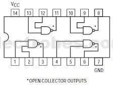 26-1.jpg 74LS26 Quad 2-Input Buffer NAND High Voltage Gate IC - Image 2