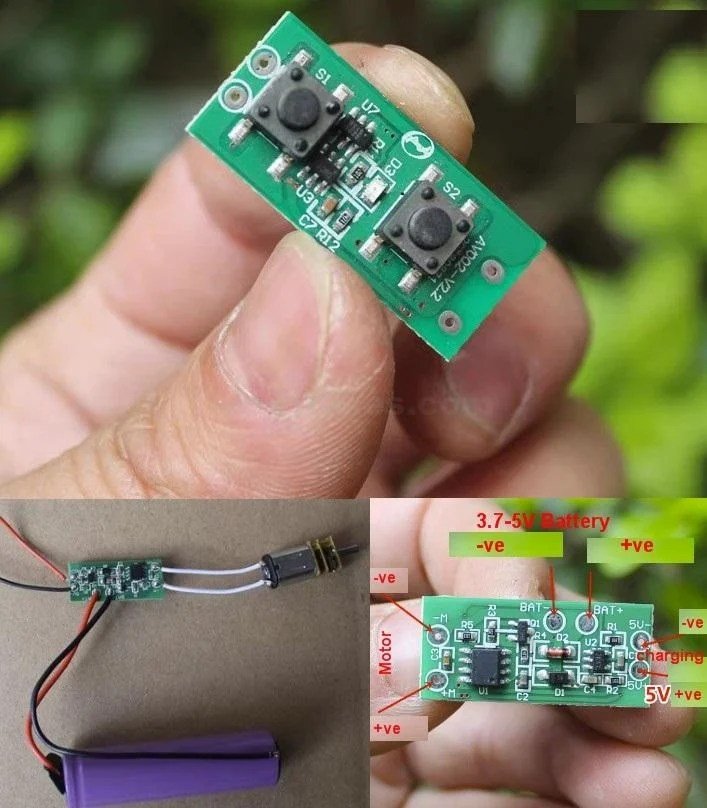 3.7-5V.jpg Small motor speed control board 3.7-5V multiple modes of operation - Image 5