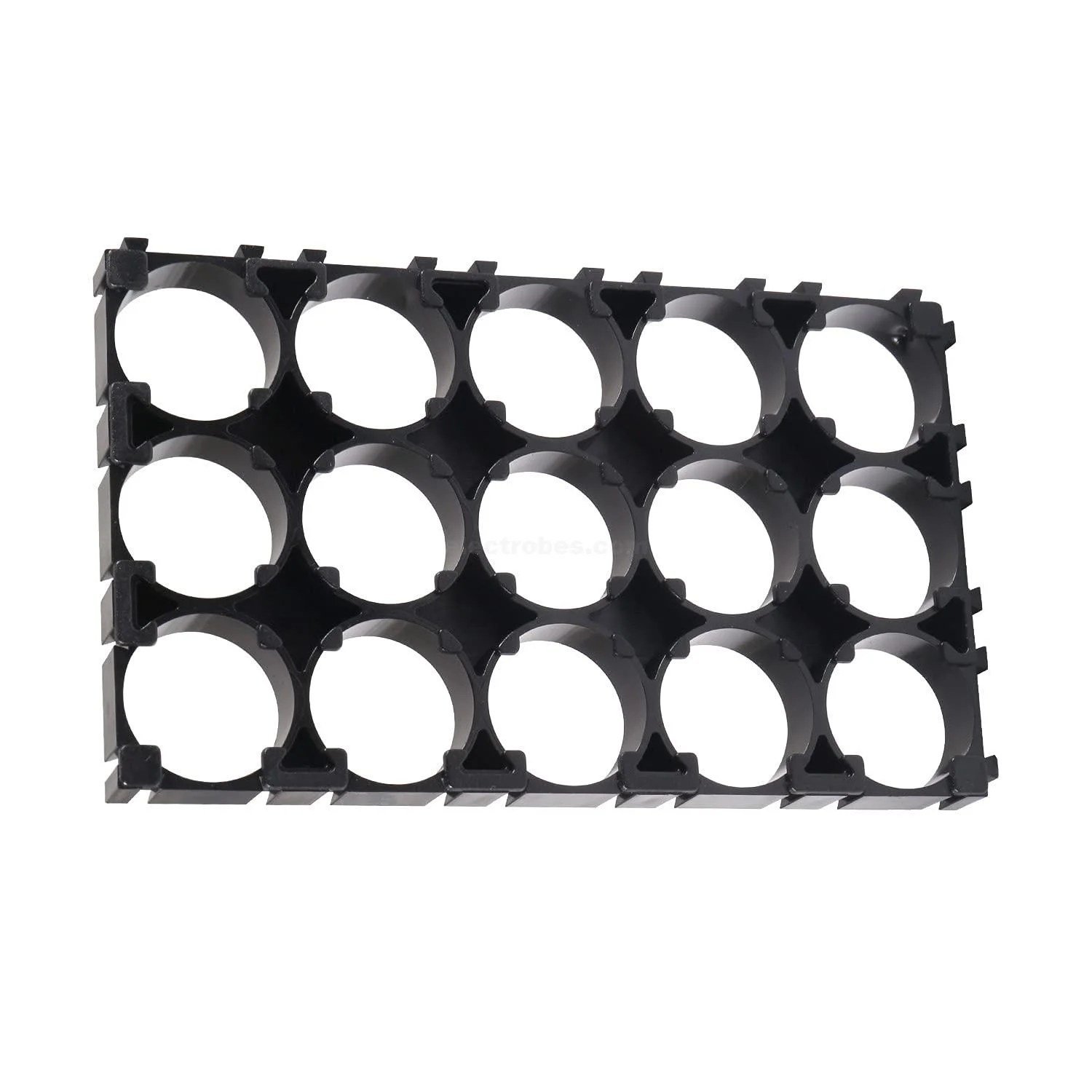 3.7V-3x5-15-18650-Battery-Holder-Plastic-Bracket-Mount-for-battery-pack-for-laptop-battery-repair-e-bike-in-Pakistan.jpg 3.7V 3×5 (15) 18650 Battery Holder Plastic Bracket Mount - Image 4