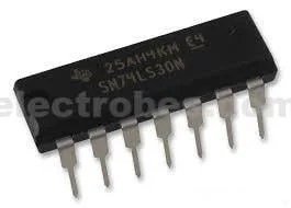 30.jpg 74LS30 8-input NAND Gate IC