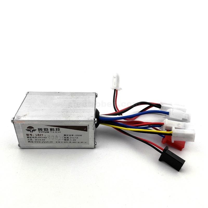 36v-48v-24V-250W-Brush-Motor-Speed-Controller-For-Electric-Bike-Bicycle-Scooter-in-pakistan.jpg 24V 250W Brushed Motor Controller for MY1016 DC Motor for E-Bike - Image 2