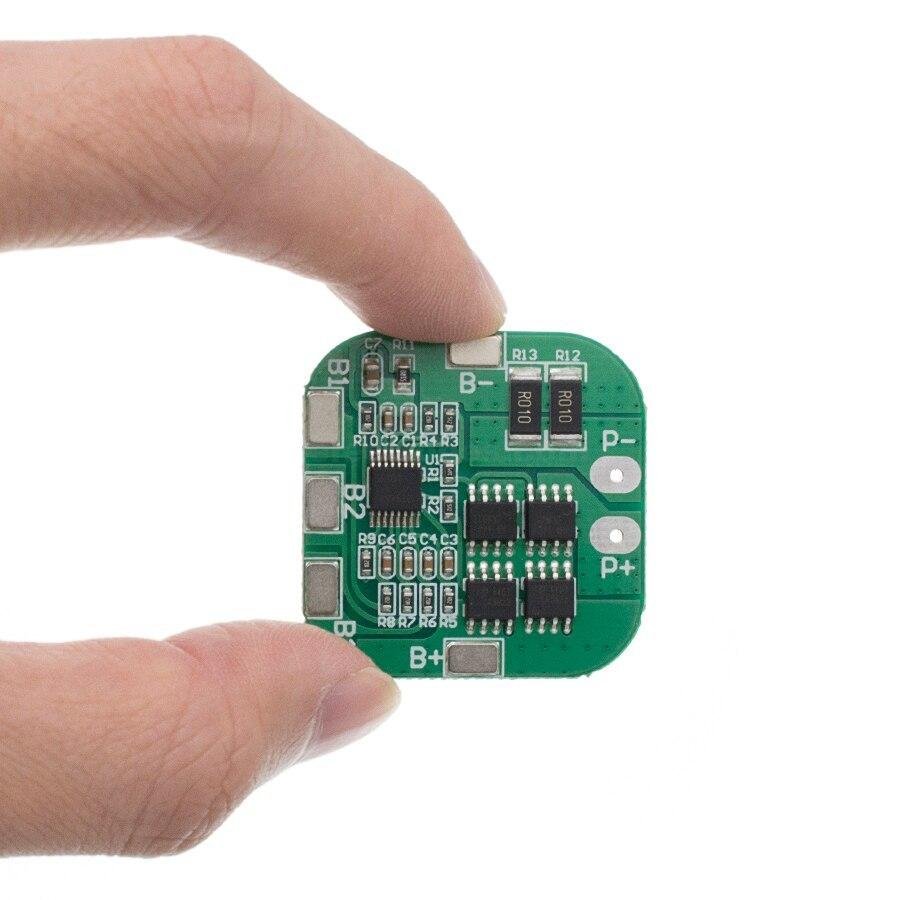 37167cf405e10b7fdd2045912f8d8841.jpg 4S 20A 14.8V Cell 18650 Li-ion Lithium Battery Balanced Charging BMS PCB Board with Protection - Image 3