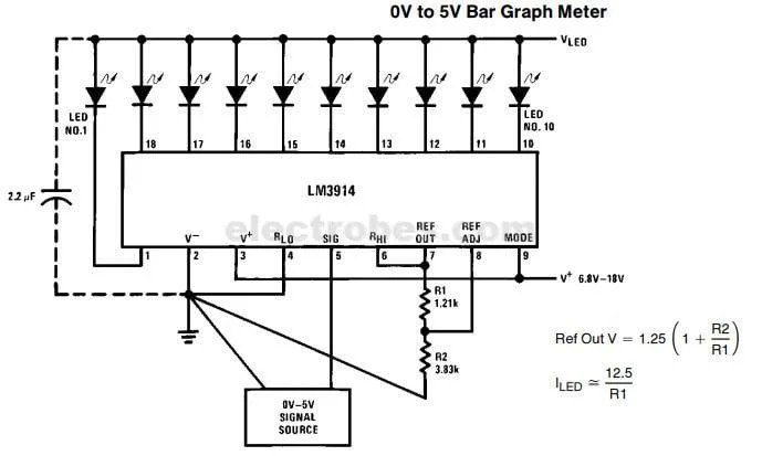 3914b.jpg LM3914 Dot/Bar Display Driver IC - Image 3