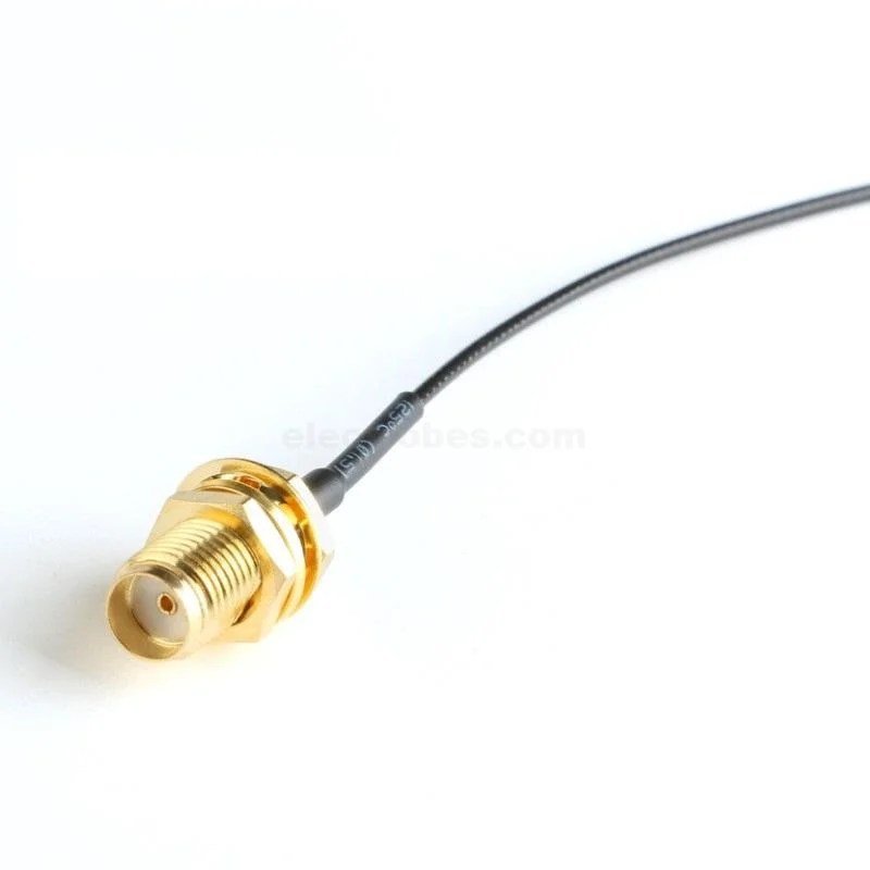 3efb78ed-b885-496c-8bc1-150af4afdf84.jpg SMA Female Jack To IPX / IPEX / U.FL RF Pigtail Connecting Cable for GSM / WiFi Antenna - Image 4
