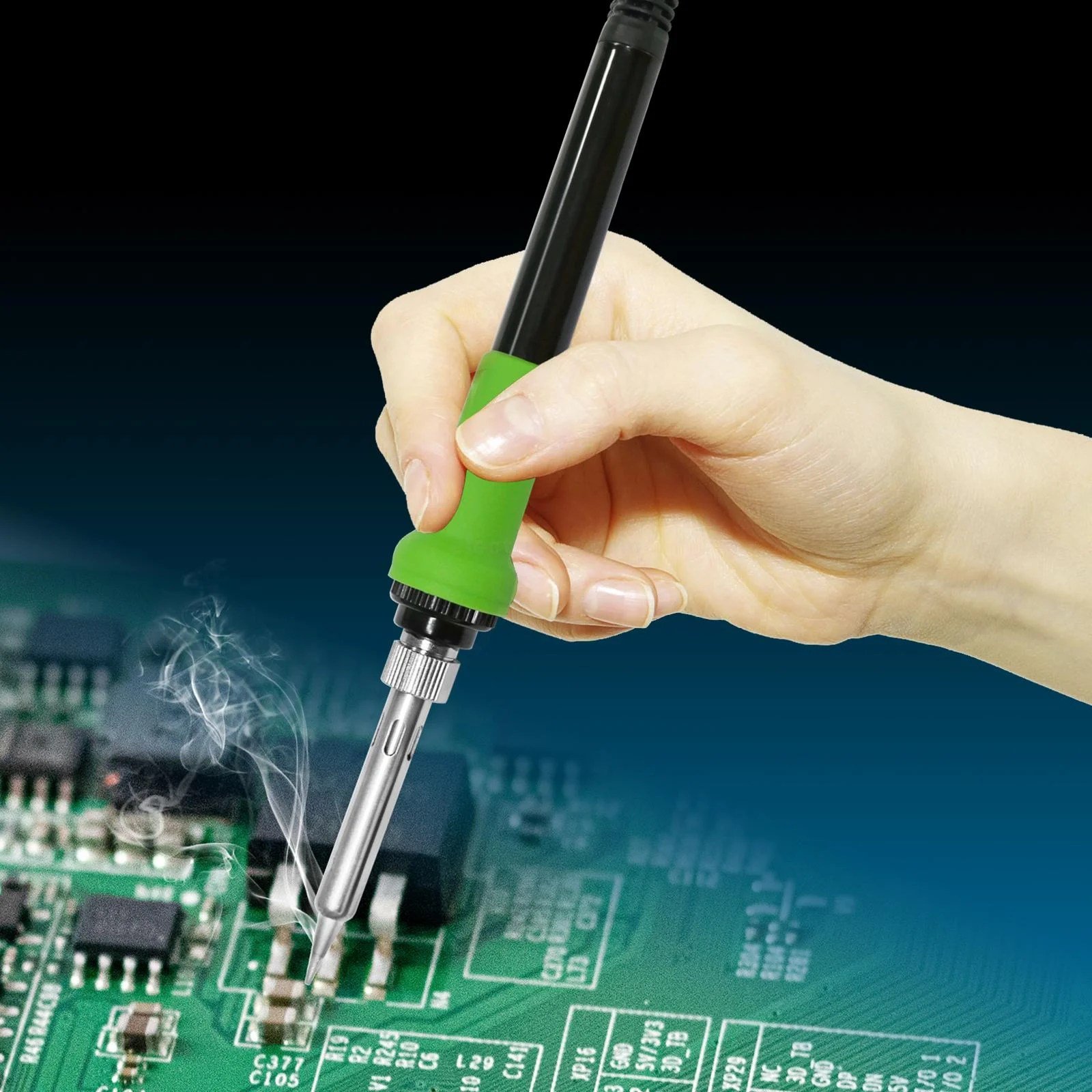 4-1.jpg High Quality Soldering Iron Constant Temperature 40W Welding Pen - Image 4