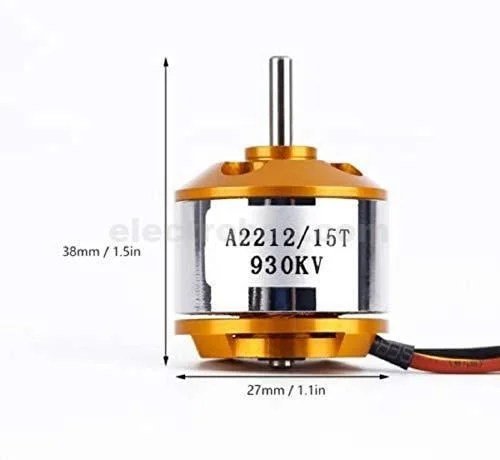 41EGBycuJnL.jpg 930KV A2212 Brushless DC Motor BLDC Rotor for Quadcopter Drone - Image 5