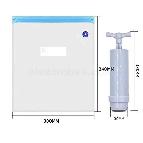 41F4i8Y7ciL._SX466_.jpg Filament Vacuum Storage Bags PLA ABS TPU PETG 1Kg Keep Material Dry 3D Printer Part - Image 3