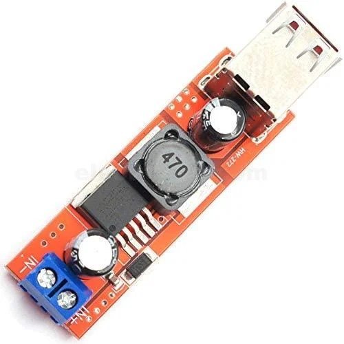 41fN6KELpWL._AC_.jpg LM2596 DC 6V-40V To 5V 3A Double USB Charge DC-DC Step-down Converter Module - Image 3
