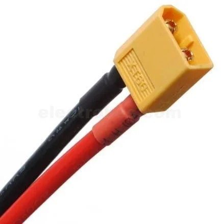 41gjM28nqEL._AC_.jpg XT60 Battery Extension Male Cable Adapter 10cm Awg14 Connecting Wire - Image 3