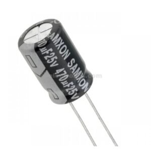 470uf 25V Electrolytic Capacitor