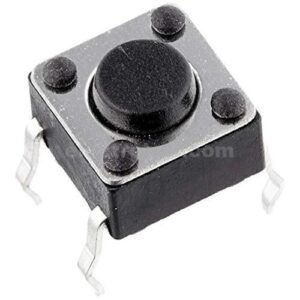 5x5x4.3mm Momentary Tactile 4-Pins Pushbutton Switch