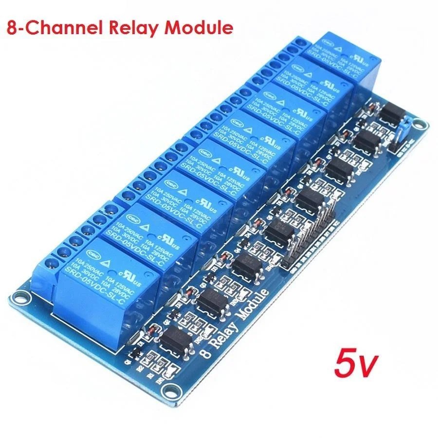5V-8-Channel-Relay-Module-240VAC-10A-a-digital-switch-to-control-much-higher-voltages-and-currents-than-your-normal-Arduino-boards-does.-Buy-online-in-Pakistan.jpg 5V 8 Channel Relay Module 240VAC 10A - Image 2