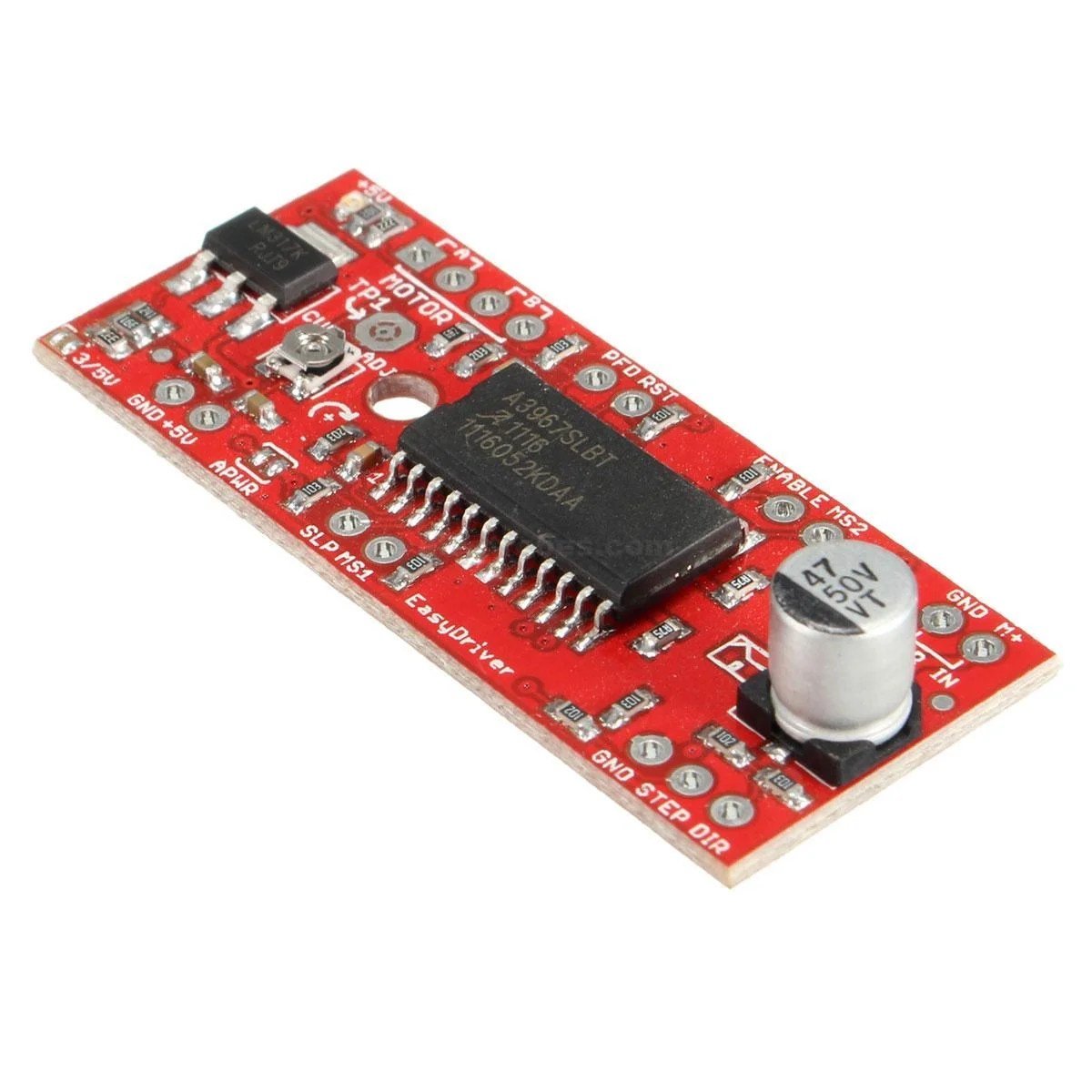 5fc9e7892eeea11c89eccfccb47f30e1.jpg A3967 Stepper Motor Easy Driver Board - Image 4