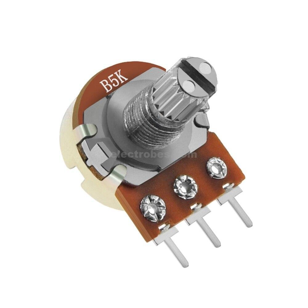 5k.jpg 5K Ohm Rotary Potentiometer Variable Trimpot Resistor