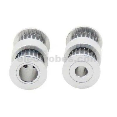 5mm-8mm-Double-Head-Timing-Pulley-20-_1-1.jpg 3D Printer GT2 Double Heads Timing Pulley 20 Teeth Belt CNC - Image 2