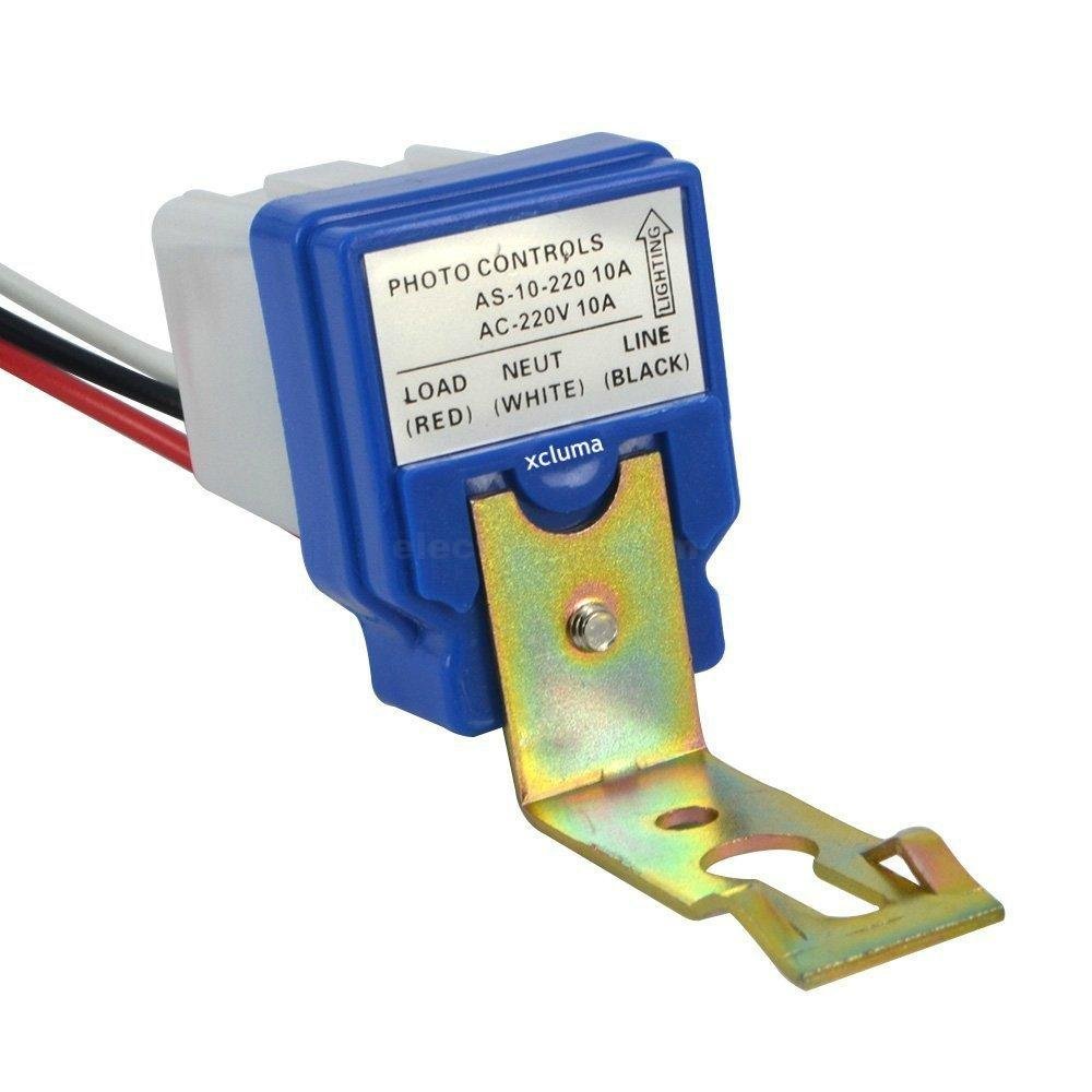 61CVmussA-L._SL1000_.jpg Street Road Light Auto Operated Photo Control Switch 10A 220VAC