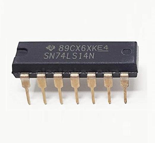 61EYnwUDLL._SX522_.jpg 74LS14 7414 Hex Schmitt Trigger Inverter Logic IC