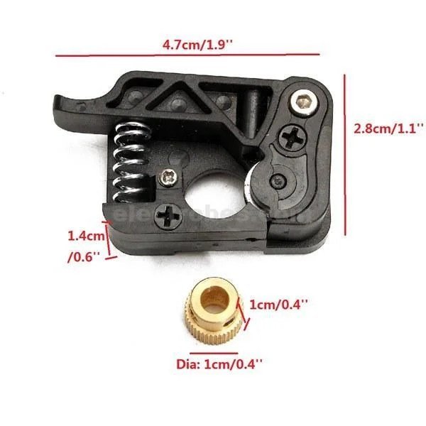 648f811e-18b8-4bff-b27a-e0e7301c5cb7.jpg MK8/9 Dual Extruder Feed Device Part For 3D Printer 1.75mm Filament – 1( Left Side) - Image 5