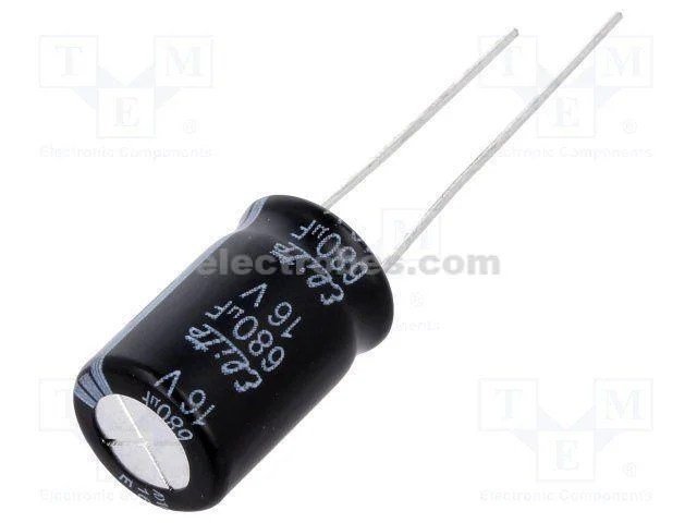 680-1.jpg 680uF 35V Electrolytic Capacitor