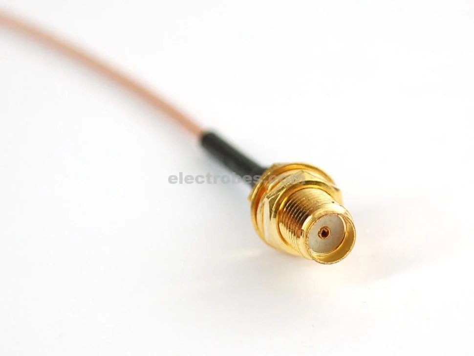 73e5a29fb87a241c6f4f3bd926e1b1a5_1024x.jpg SMA Female Jack To IPX / IPEX / U.FL RF Pigtail Connecting Cable for GSM / WiFi Antenna - Image 2