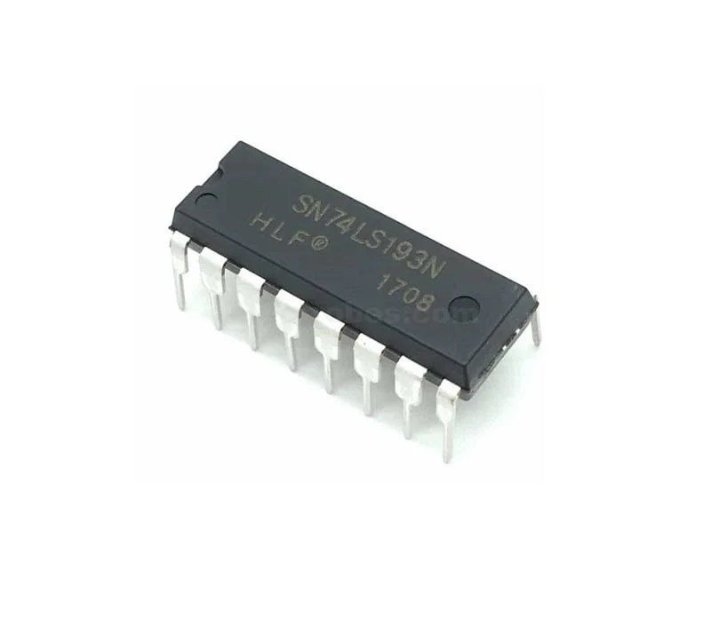 74LS193-or-74193-IC-Binary-Up-Down-Counter-4-bit-Synchronous-with-Clear_Sharvielectronics.jpg 74LS193 74193 74HC193 Synchronous 4-Bit Up-Down Binary Counter - Image 2