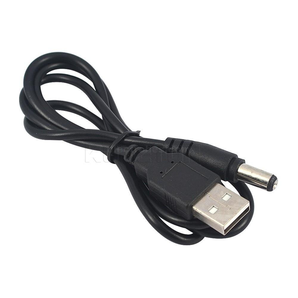 78102d105c71363348c1f548ca37ef19.jpg 5V USB Charger power Cable to DC 5.5 mm plug / jack USB Power Cable