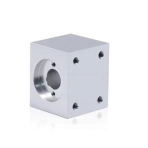 T8 Lead Screw Conversion Nut Seat Aluminum Support Block (Silver)
