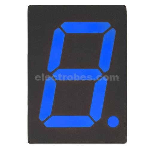 7seg2.jpg 7 Segment BCD Display 0.5″ Common Cathode - Image 4