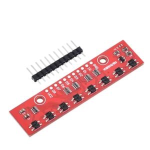 8 Way IR Line Tracking / Following 8 Channel QTR-8A Sensor Module
