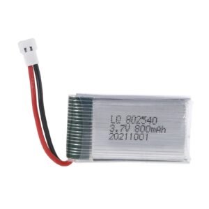 800mAh 3.7V 1S Rechargeable lithium-ion battery li ion Lithium Polymer li-ion Lipo battery