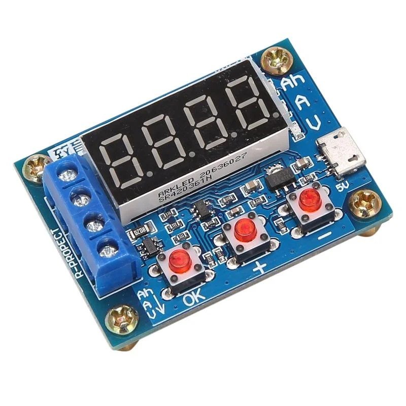 84a08e368f913965f501445a6c4f9367.jpg HW-586 Battery Capacity Tester Module For 18650 Battery - Image 3