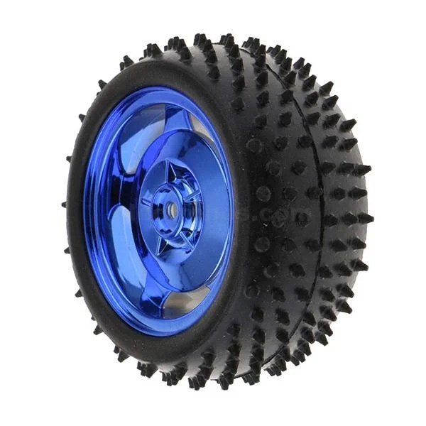 85mm-Large-chassis-Robot-Car-Wheel-Tyre.jpg 85mm Large Robot Smart Car Wheel For Arduino Robot 38MM Width Surface