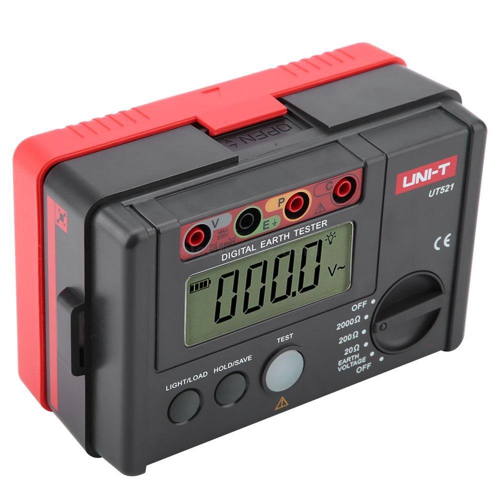 879d7325f1085c74ff09d2afc48078da.jpg UNI-T UT521 Earth Resistance Tester Digital Meter - Image 3