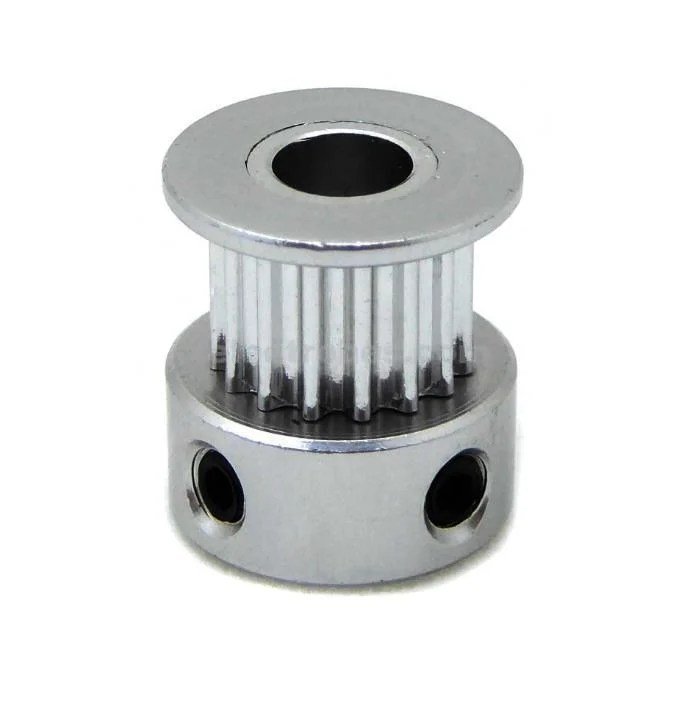 94374ab5917c0fb07b4220d0508d4212.jpg GT2 20 Teeth 6.35mm Bore Timing Aluminum Pulley for Stepper Motor