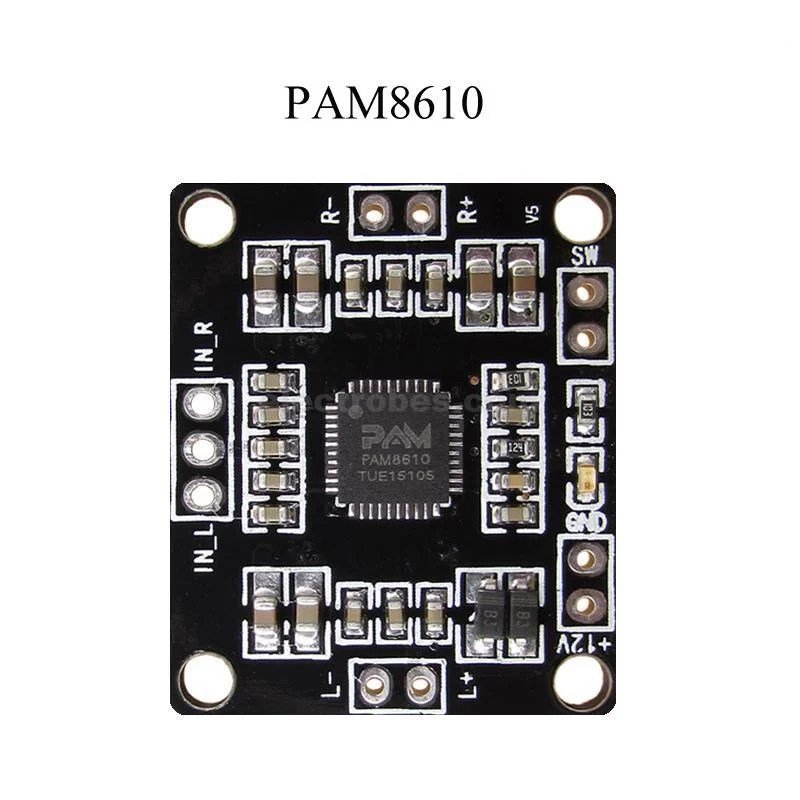 9cbd2036445ca2dab575e9bee7526114.jpg PAM8610 12V Dual Channel Stereo Audio Amplifier Board