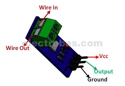 ACS712-Current-Sensor-Pinout.jpg ACS712 20A 20 Amp Current Sensor Module - Image 4