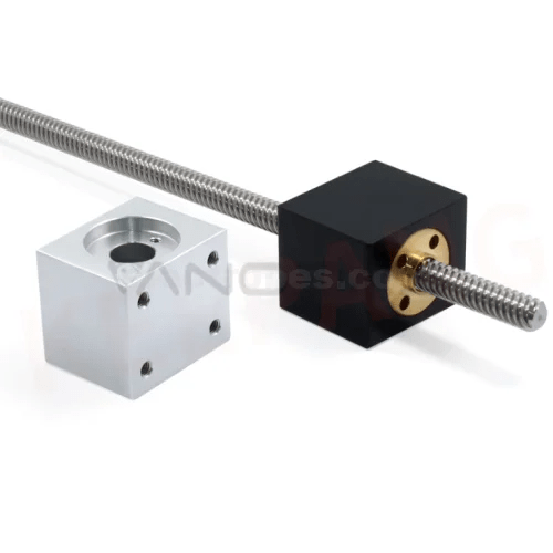 AS2212-500x500-1.png T8 Lead Screw Conversion Nut Seat Aluminum Support Block (Silver) - Image 3