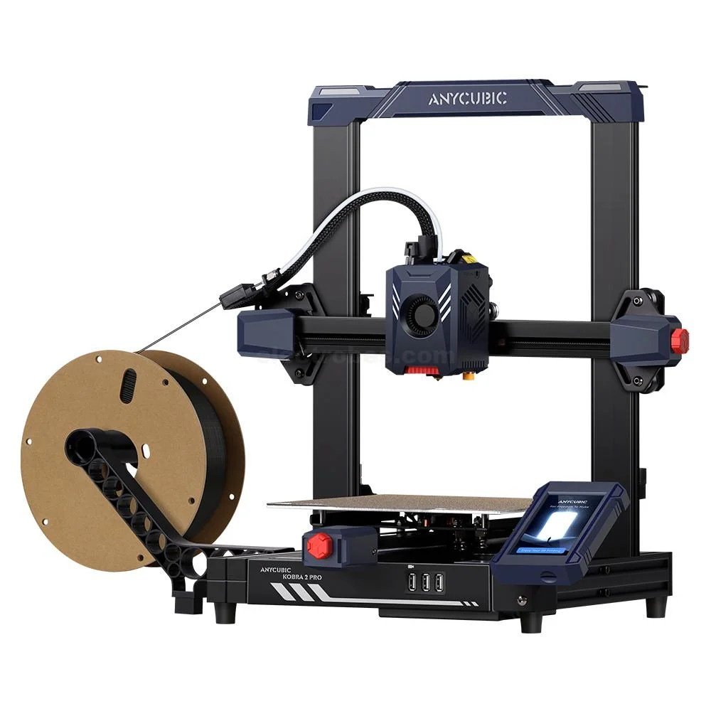 Anycubic-Kobra-2-Pro-3D-Printer-500mms-High-Speed-Printing-High-Power-Powerful-Computing-New-Structure-Upgraded-LeviQ-2.0-Auto-Leveling-Smart-in-pakistan-4.jpg Anycubic Kobra 2 Pro FDM 3D Printer 250*220*220mm Build Volume - Image 3